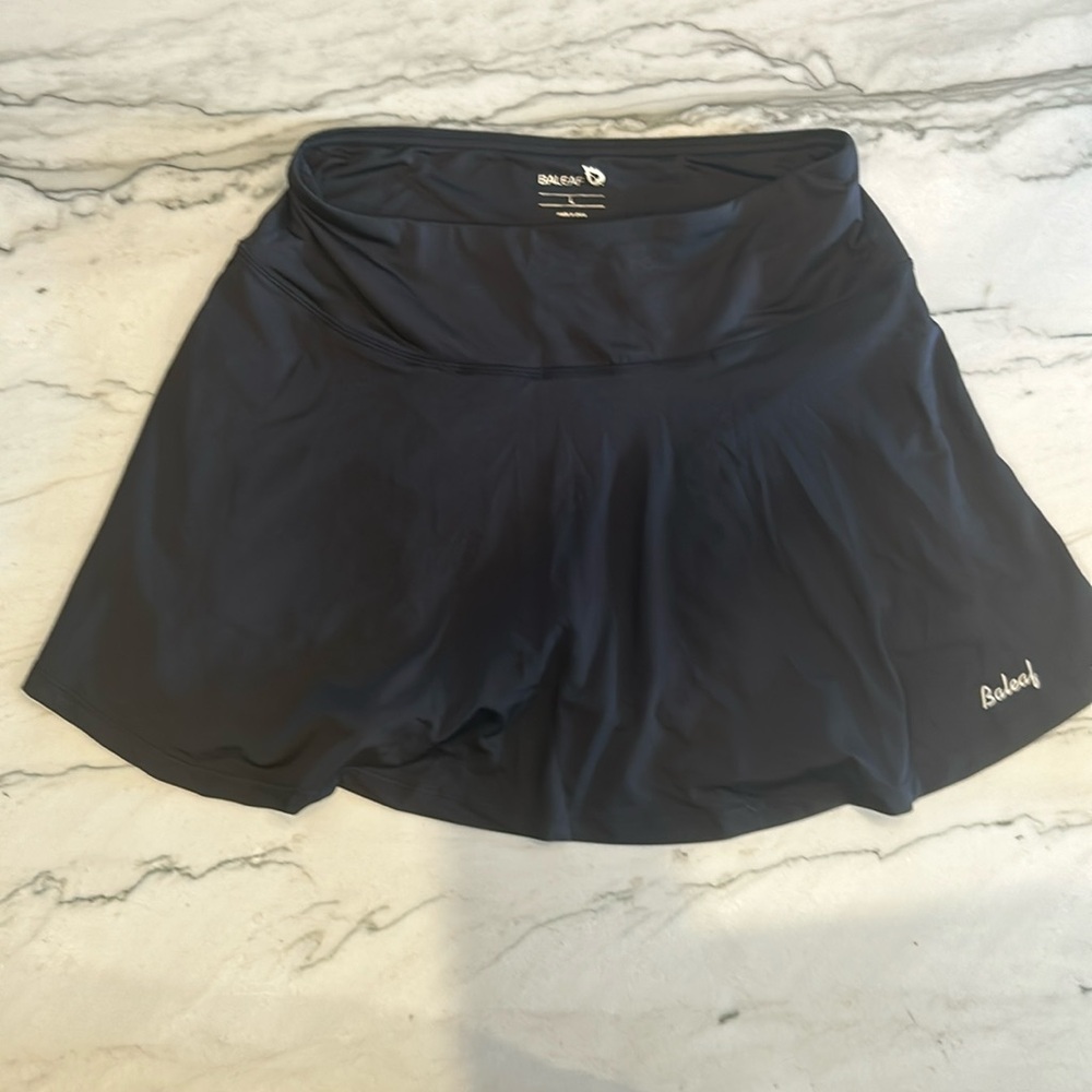 Black tennis skirt BALEAF
